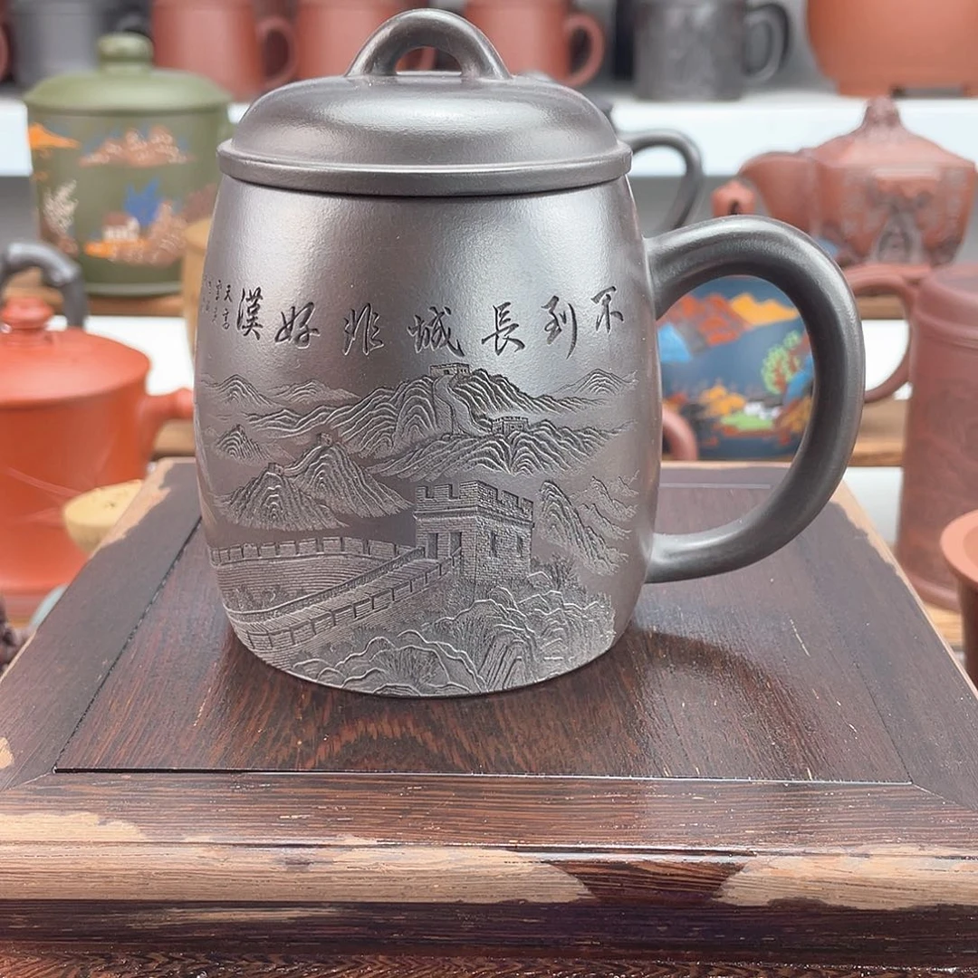 茶杯紫砂高档紫砂茶具套装