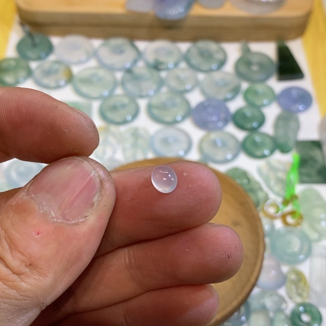 定制翡翠未镶嵌我***字翡翠