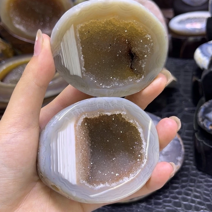 未镶嵌发饰水晶彩晶盆