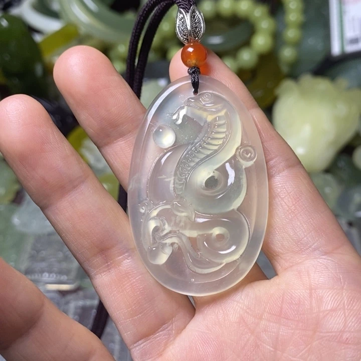 岫玉天然岫玉挂件未镶嵌