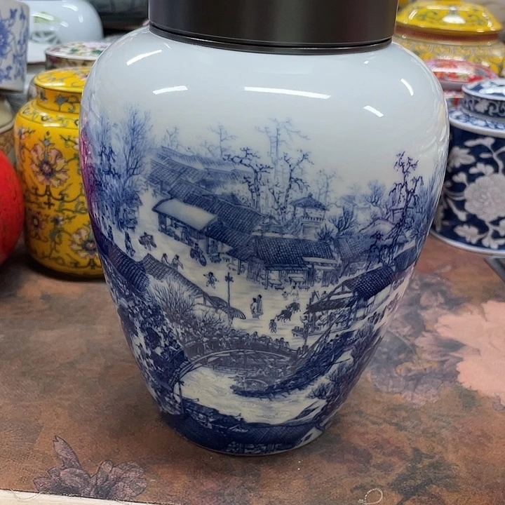 陶瓷罐储物罐密封罐茶叶罐