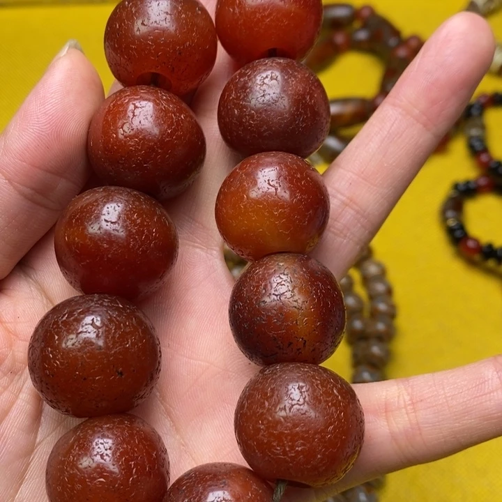 大***利玛瑙/玉髓未镶嵌颈饰