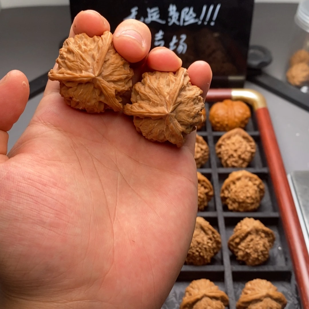 桃核吊坠39全品盘山三棱