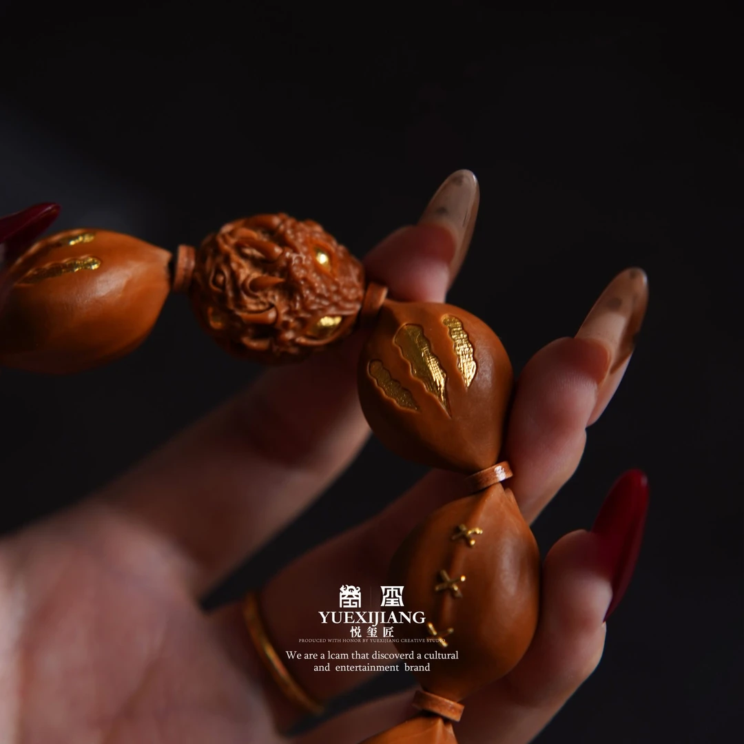 【魔瞳吞噬】进阶版古法 梅林铁核 十年窖藏 老树老籽 橄榄核手持
