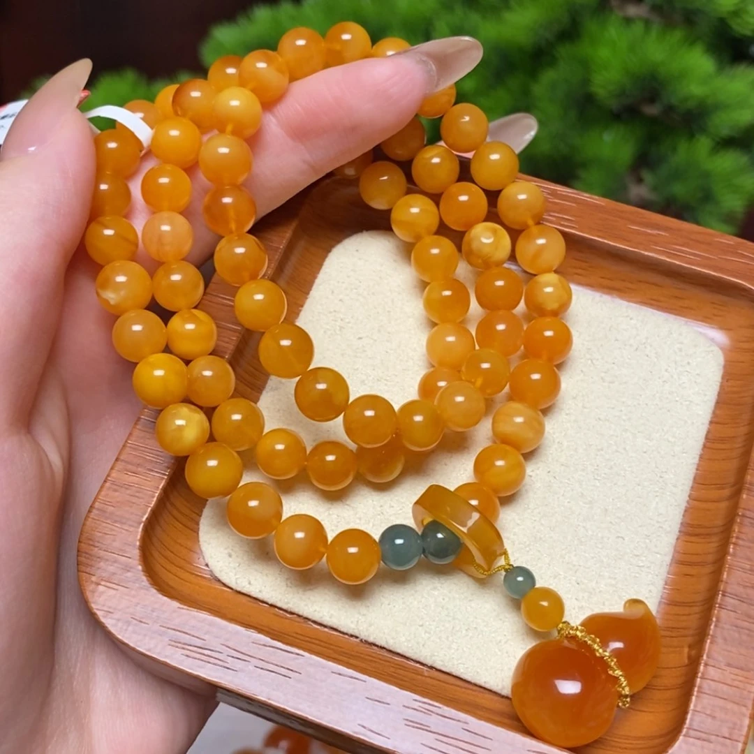 【闪购商品】未镶嵌蜜蜡手链手串