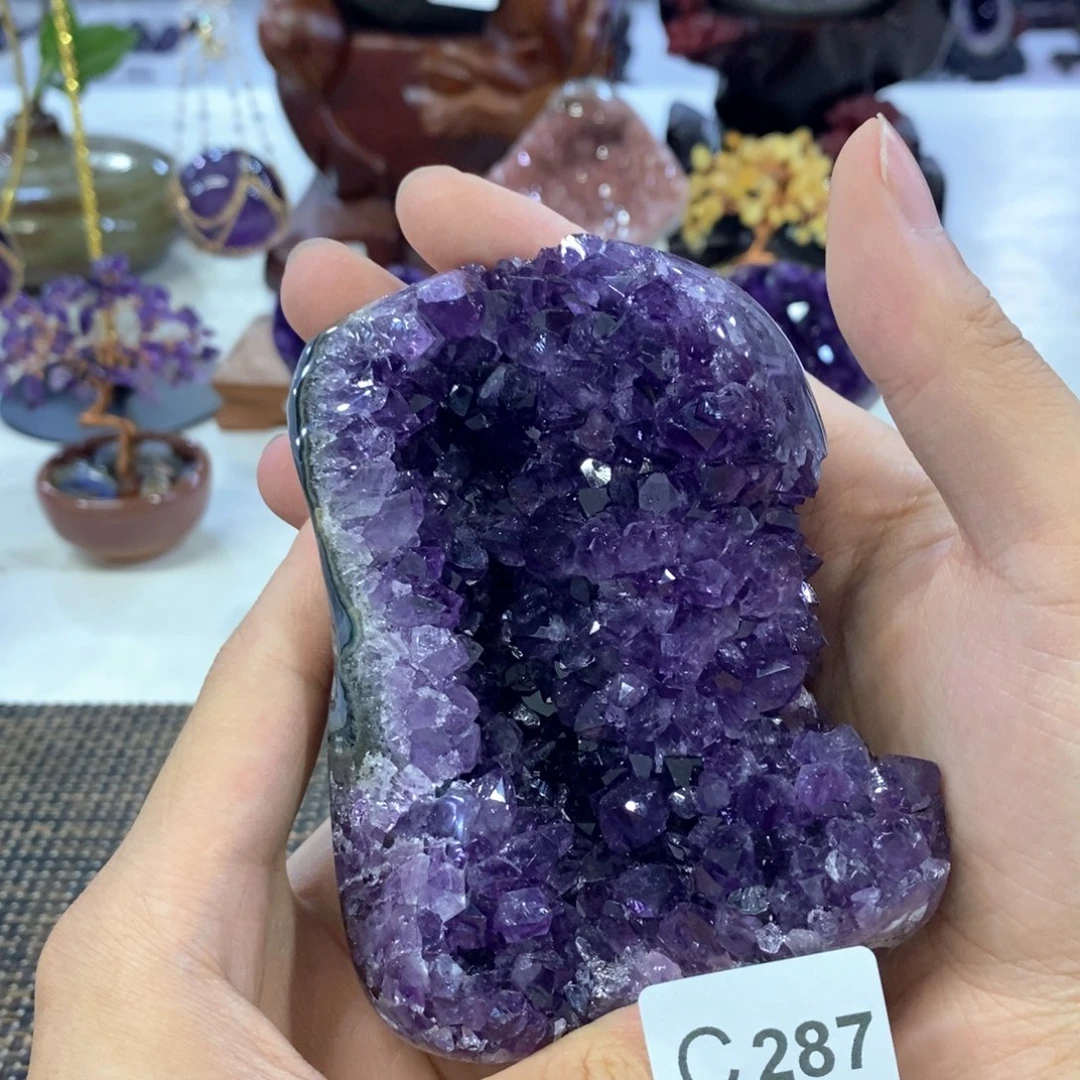 未镶嵌紫晶大型摆件（非配饰）