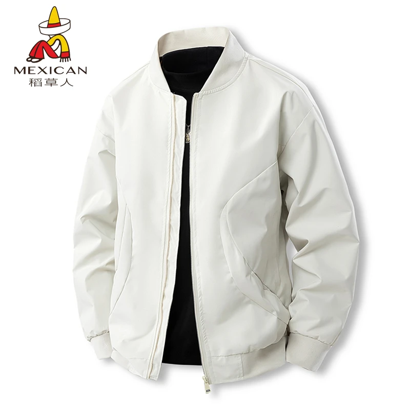 男士立领休闲上衣男士秋装男款2025新款爆款