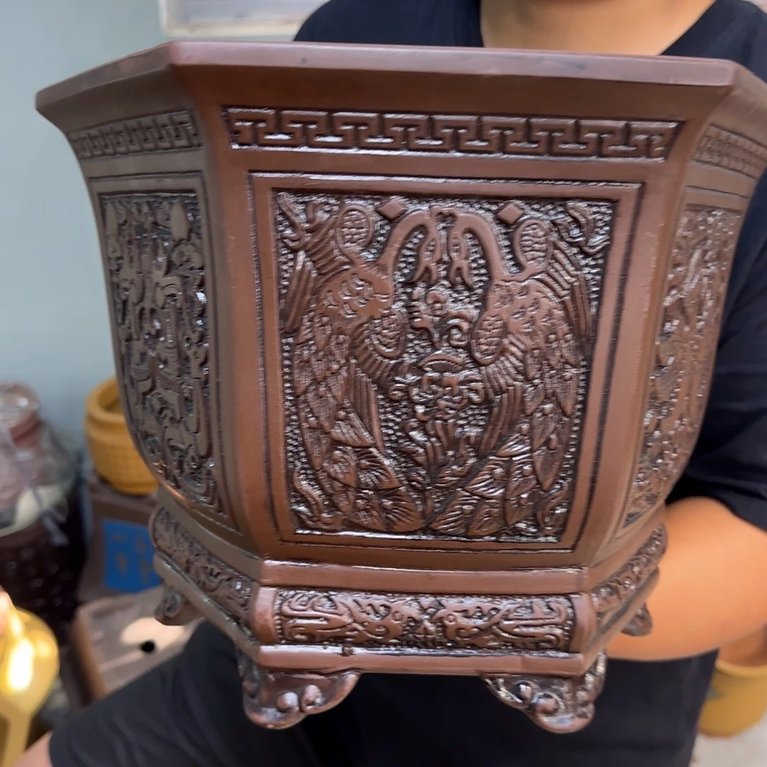 花盆紫砂口径26.22口径