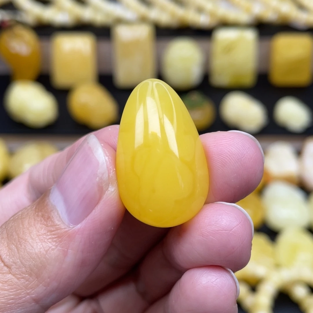 琥珀未镶嵌裸石琥珀蜜蜡