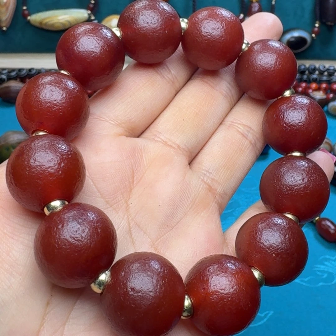 玛瑙/玉髓未镶嵌项链