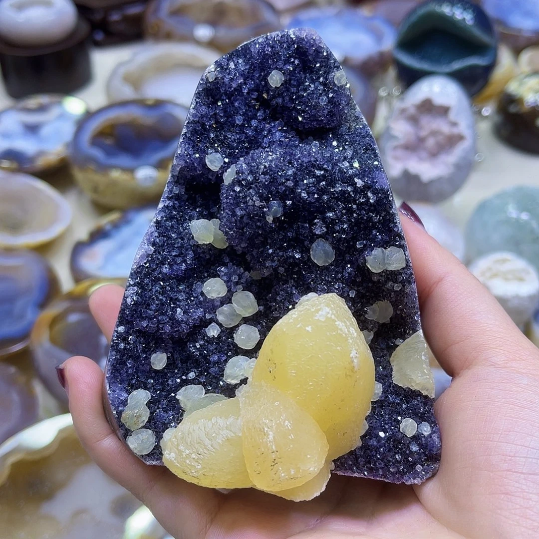 未镶嵌珠宝半成品紫晶