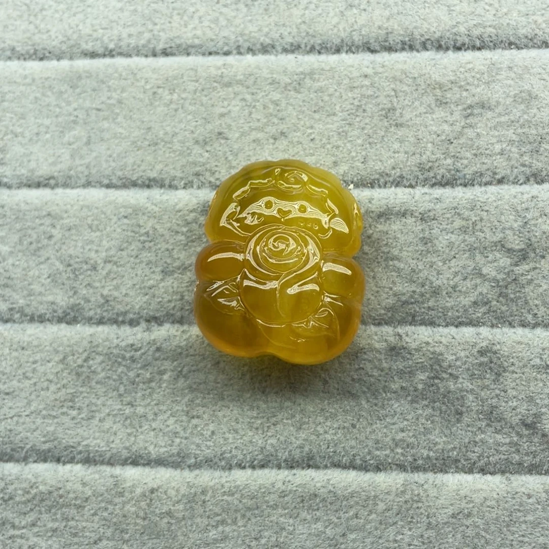 琥珀未镶嵌裸石天然琥珀蜜蜡