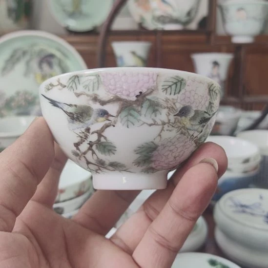 戴玉衡手绘陶瓷杯子
