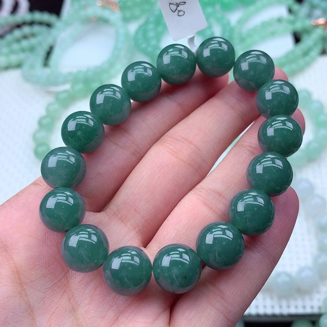 翡翠未镶嵌毛衣链