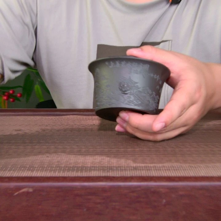茶杯紫砂高货放漏