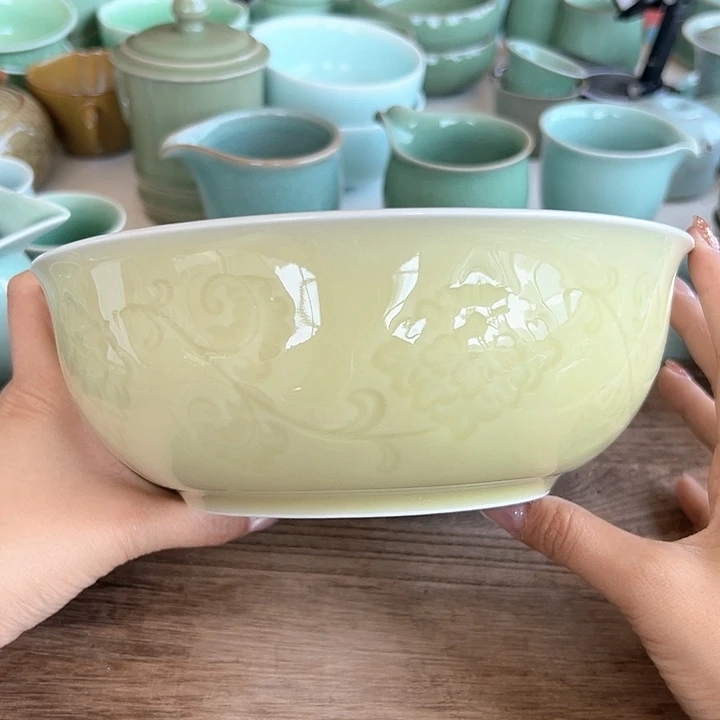 小米茶器龙泉青瓷