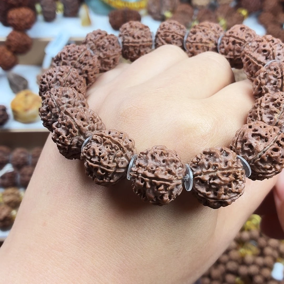 金刚菩提手串稀有精品6瓣蜂窝