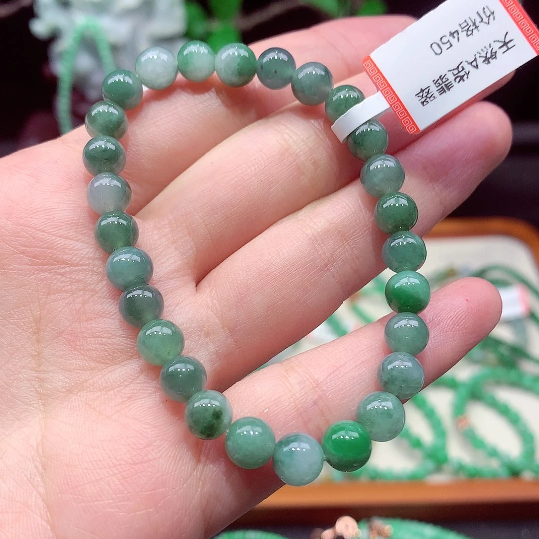 未镶嵌手链翡翠翡翠