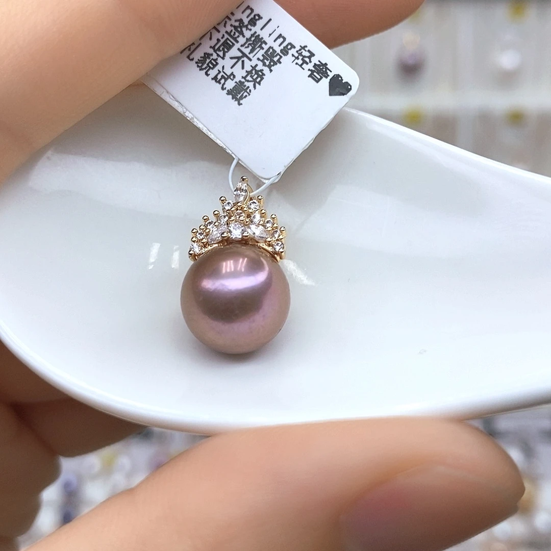 淡水珍珠合金颈饰