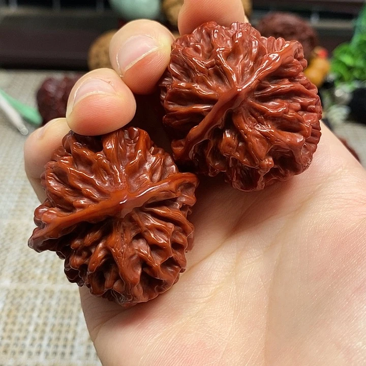 文玩核桃把件帝王44