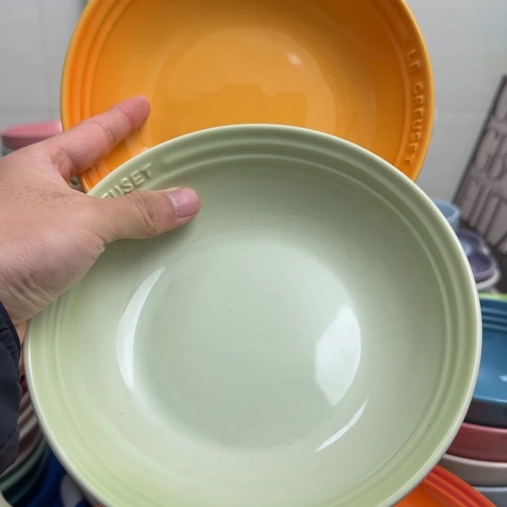 福利微瑕2个7英寸燕麦盘