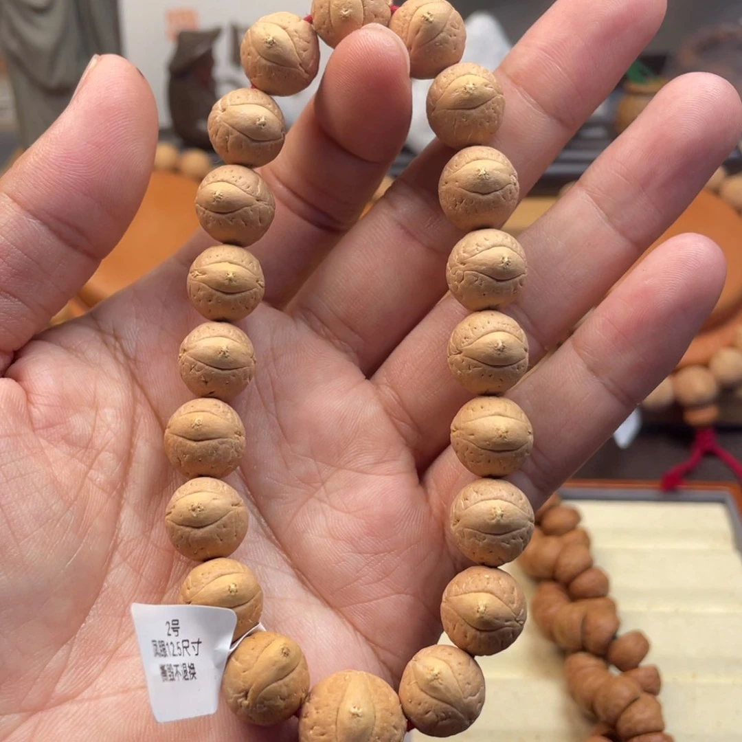 凤眼菩提手串西柯树王12.5尺寸左右2号