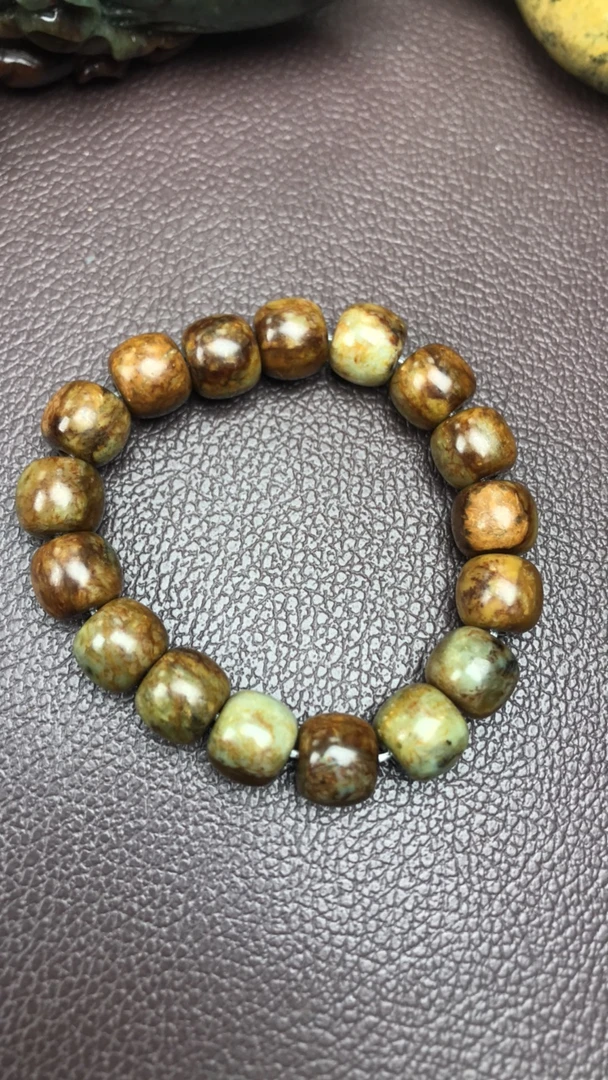 天然河磨玉……手串……