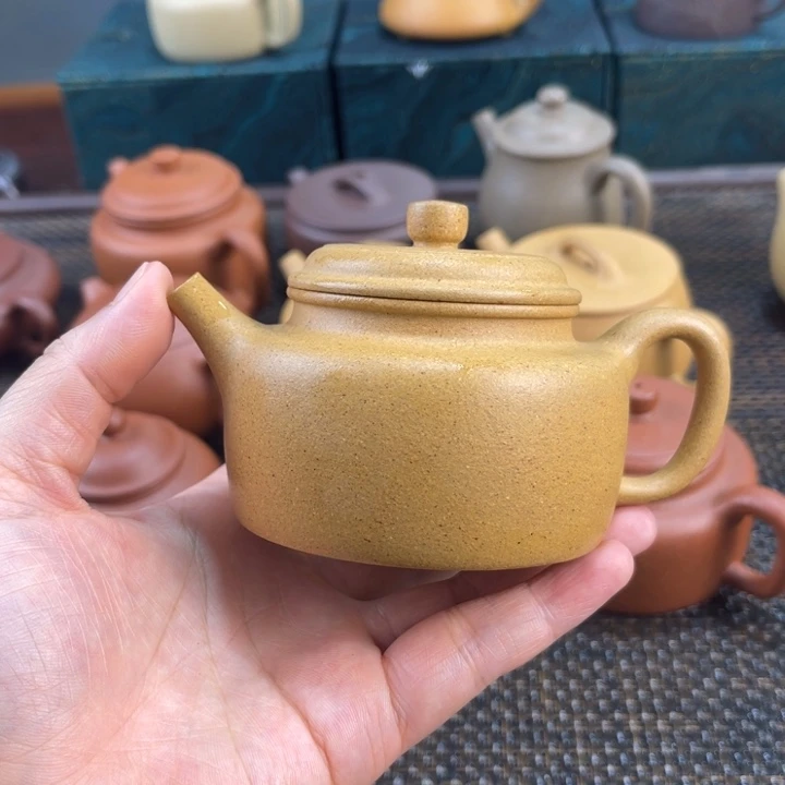 会***来茶壶紫砂黄段德钟