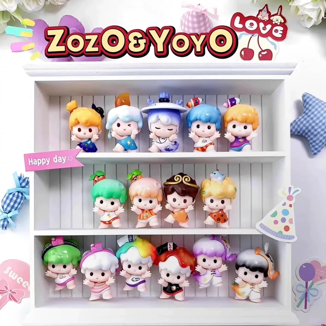 【现场拆】新品ZOZO&YOYO左右逢源系列mini盲盒潮玩摆件礼物