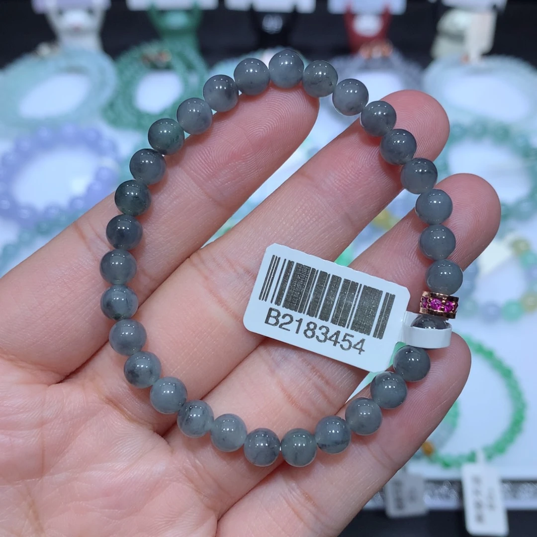 翡翠未镶嵌手串天然