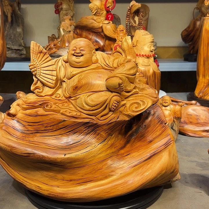 柏木太行崖柏弥勒