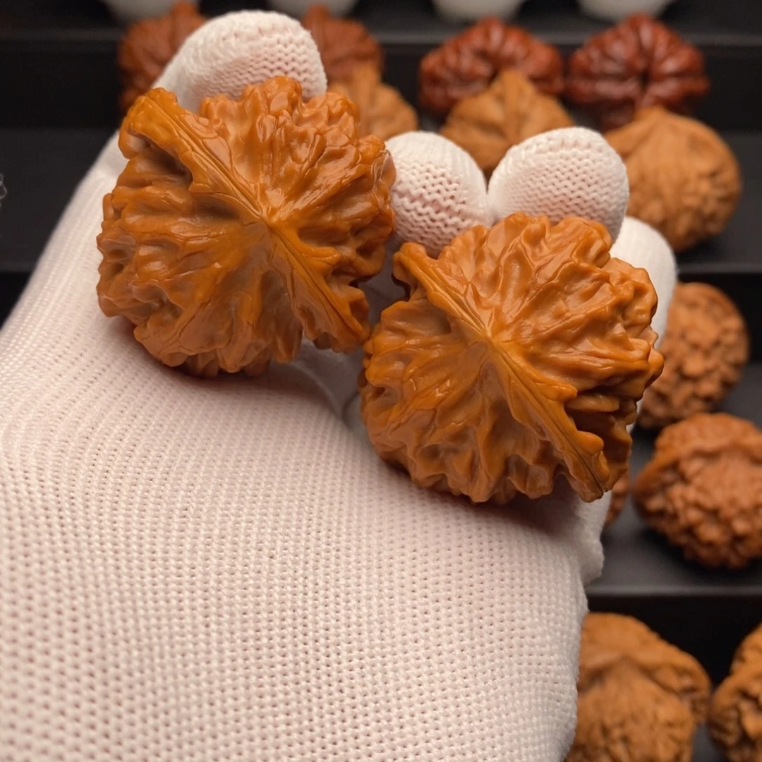 把件文玩核桃42尺野龙鳞