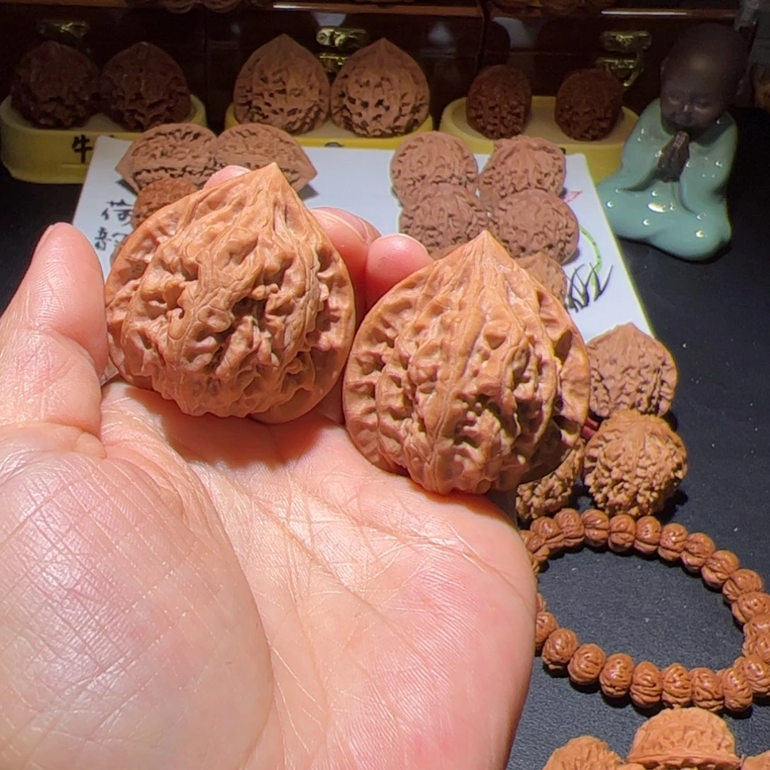 文玩核桃把件?仙桃