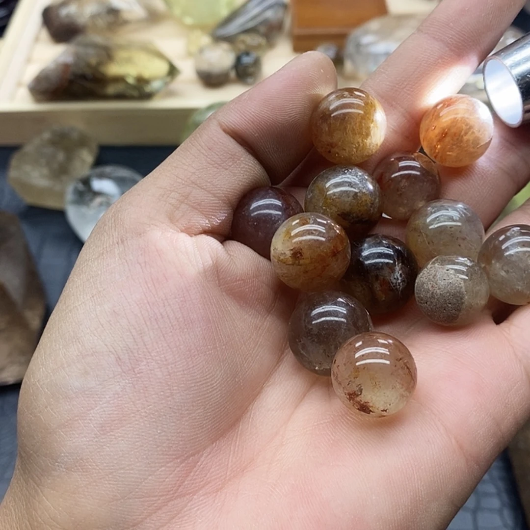 未镶嵌水晶珠宝半成品235水晶石