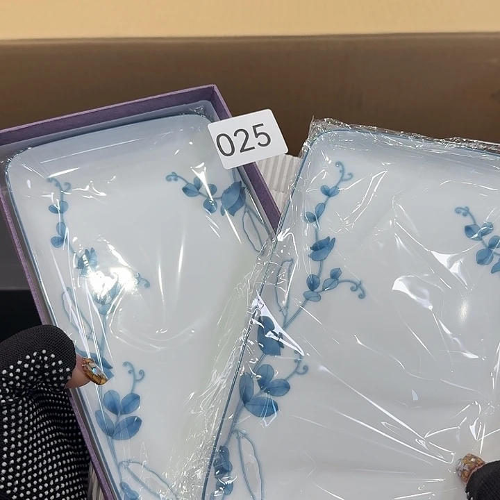 瓷片很好看的盘子