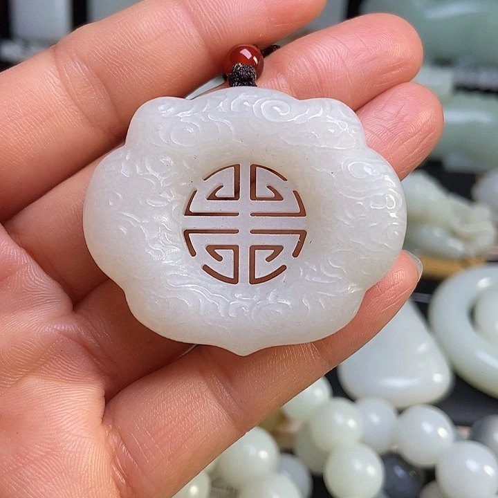 吊坠(不含链)未镶嵌和田玉