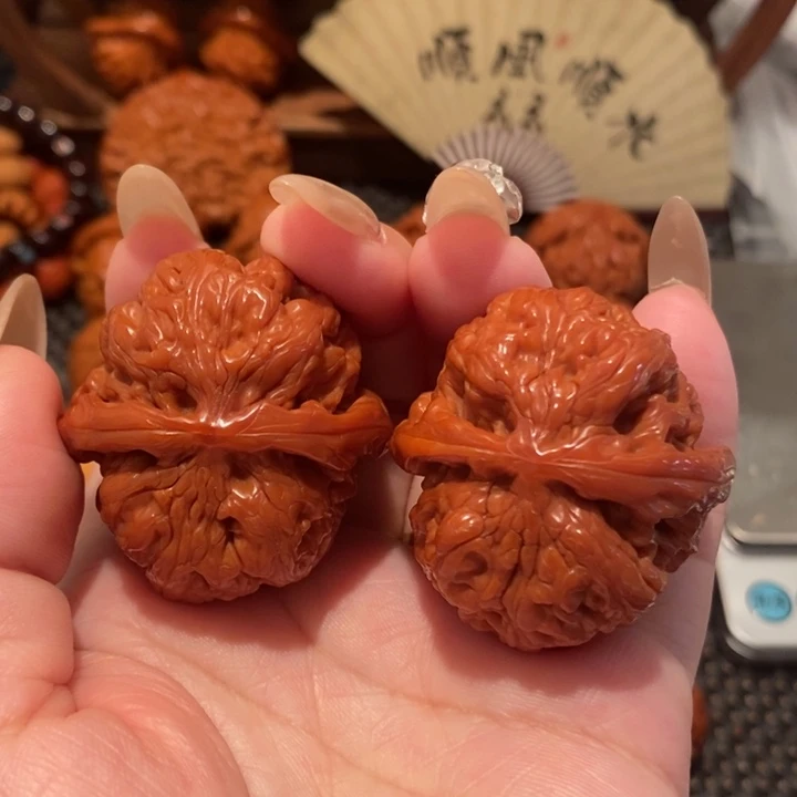 文玩核桃把件39将军膀50克1425