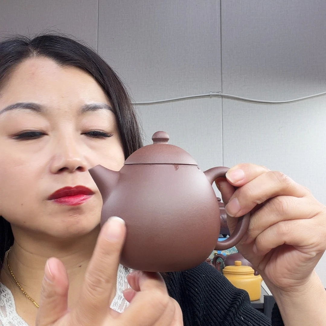 龙蛋壶230cc紫泥的