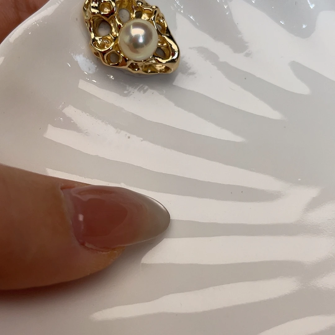 吊坠(不含链)银S925镶嵌海水珍珠