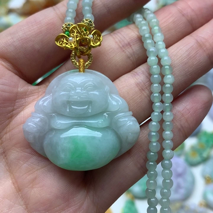 颈饰未镶嵌翡翠翡翠