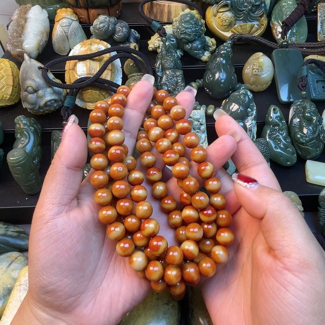 透闪石质玉未镶嵌手链