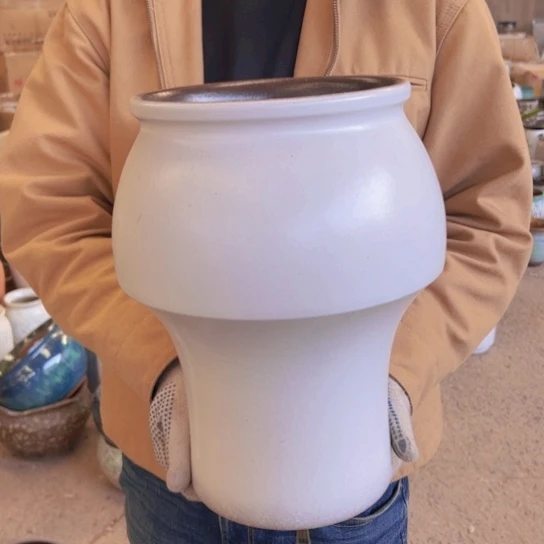 紫砂花盆高32口20————-