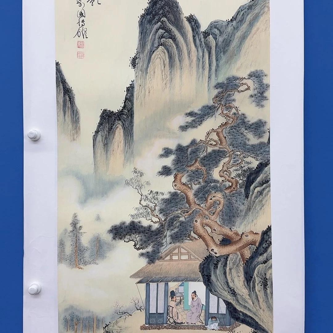 国画多次参加国内外大型