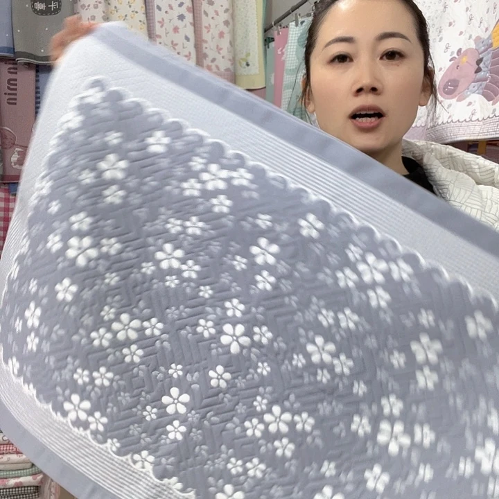 棉特价促销灰色雪花纯棉