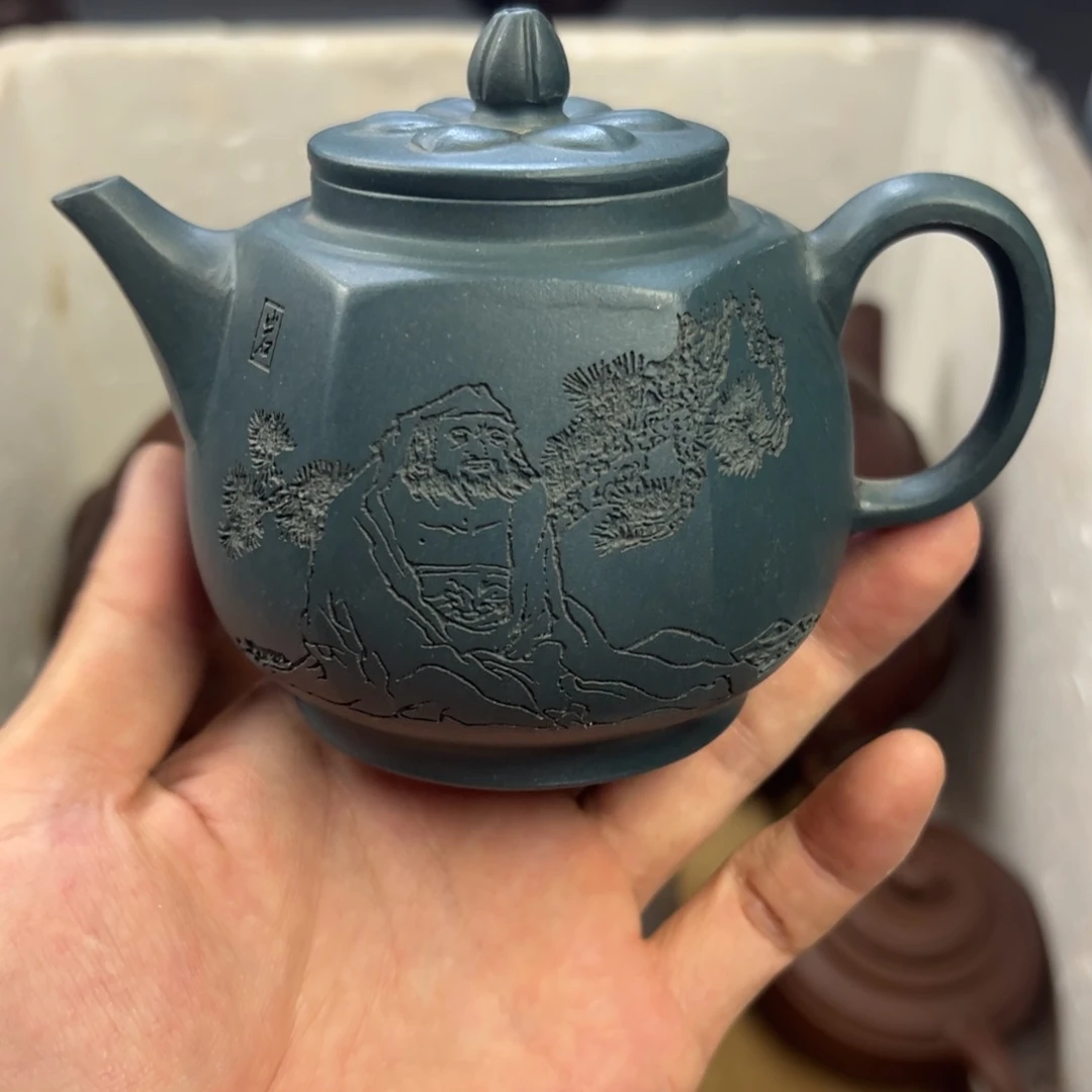 茶壶紫砂宜兴原矿紫砂壶260毫升容量