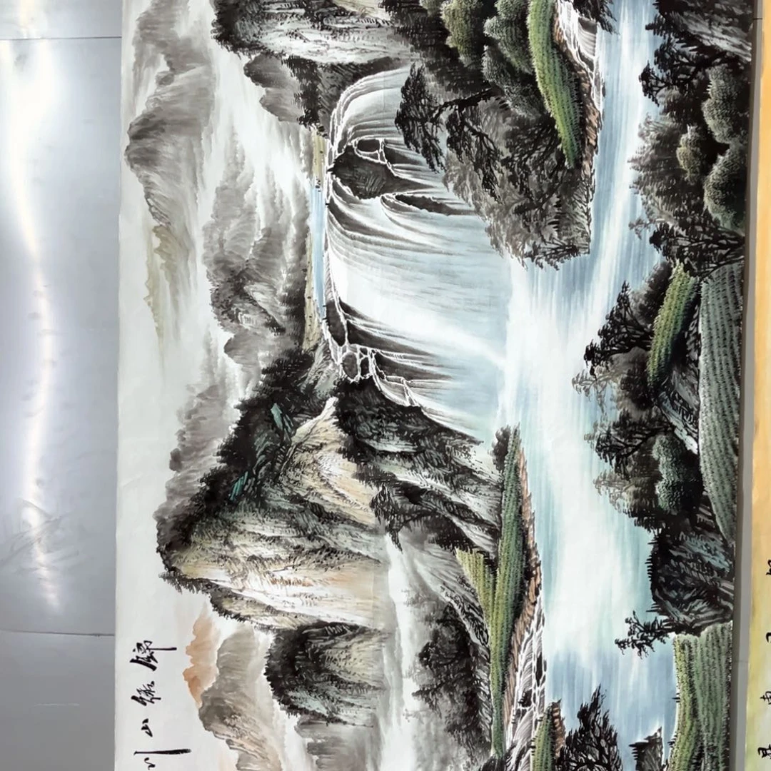 国画国画作品老师手绘