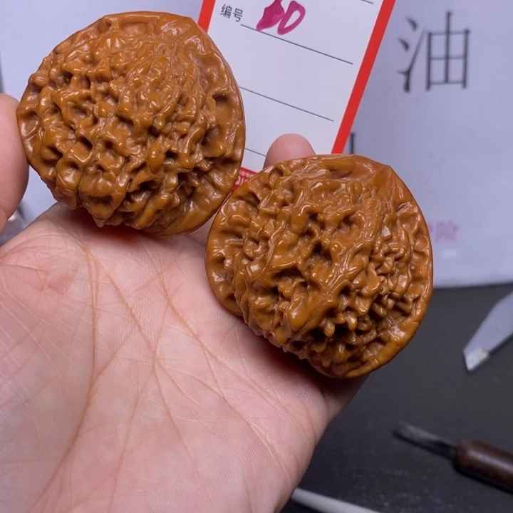 把件文玩核桃60，49官帽