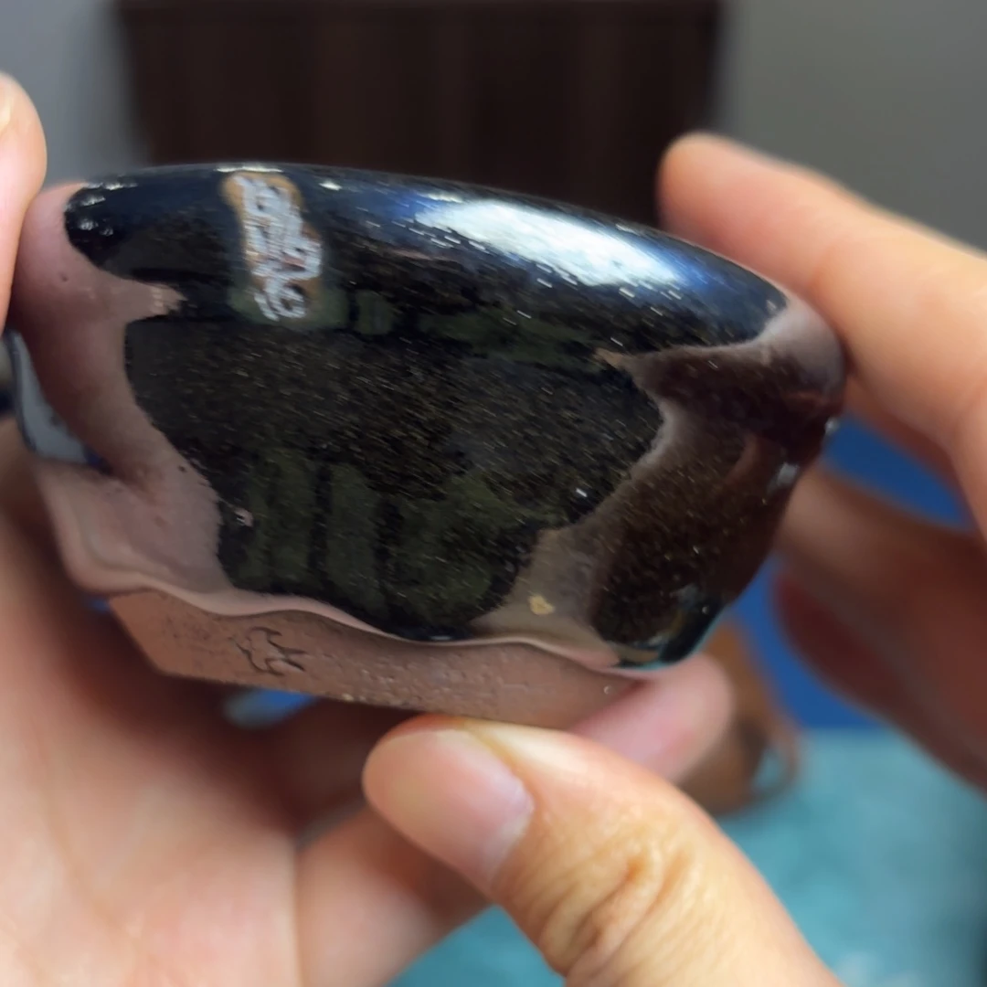 茶盏所有人微瑕建盏主人杯