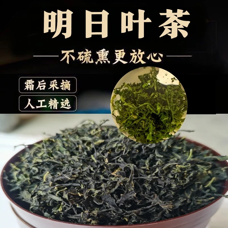 明日叶茶露天种植茎茶正品当季无熏硫新货烘干长寿草神仙草
