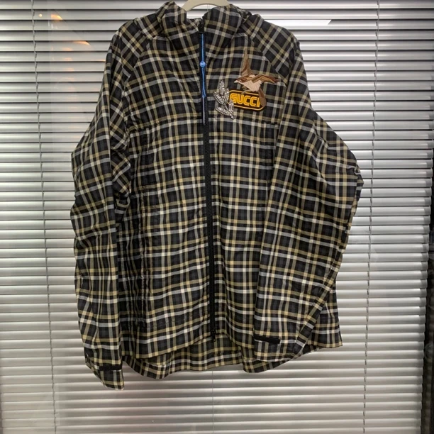 99新 GUCCI/古驰 格纹夹克外套/40码/A03770